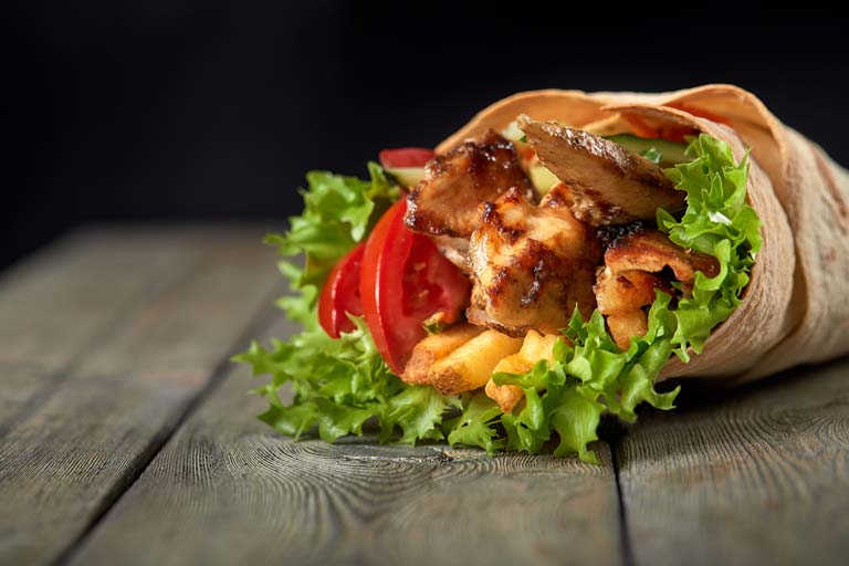 Fresh Mediterranean Chicken Kebab Pieces
