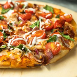 Gourmet Marinated Chicken Pizza